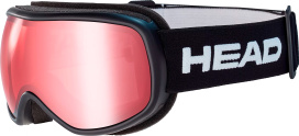 Маска HEAD NINJA JR Black (24/25) Red tint