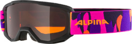 Маска ALPINA SCARABEO JR BLACK-PINK MATT (24/25) Orange