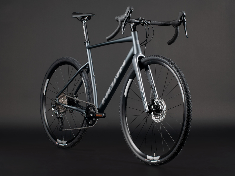 Велосипед Horh Bishop (2024) Black-Grey