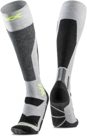 Носки X-BIONIC SNOWBOARD DISCOVER OTC (24/25) Rhino Grey-Canary
