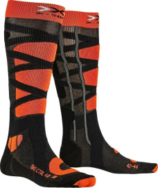 Носки X-BIONIC SKI CONTROL 4.0 (24/25) Anthracite Melange-Orange