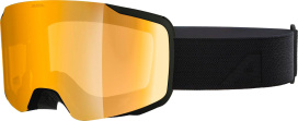 Маска ALPINA TAOS Qv BLACK MATT (24/25) S2 Gold