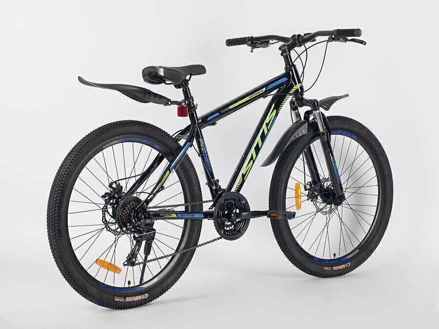 Велосипед SITIS HOTROCK 26" (2022) черно-зеленый